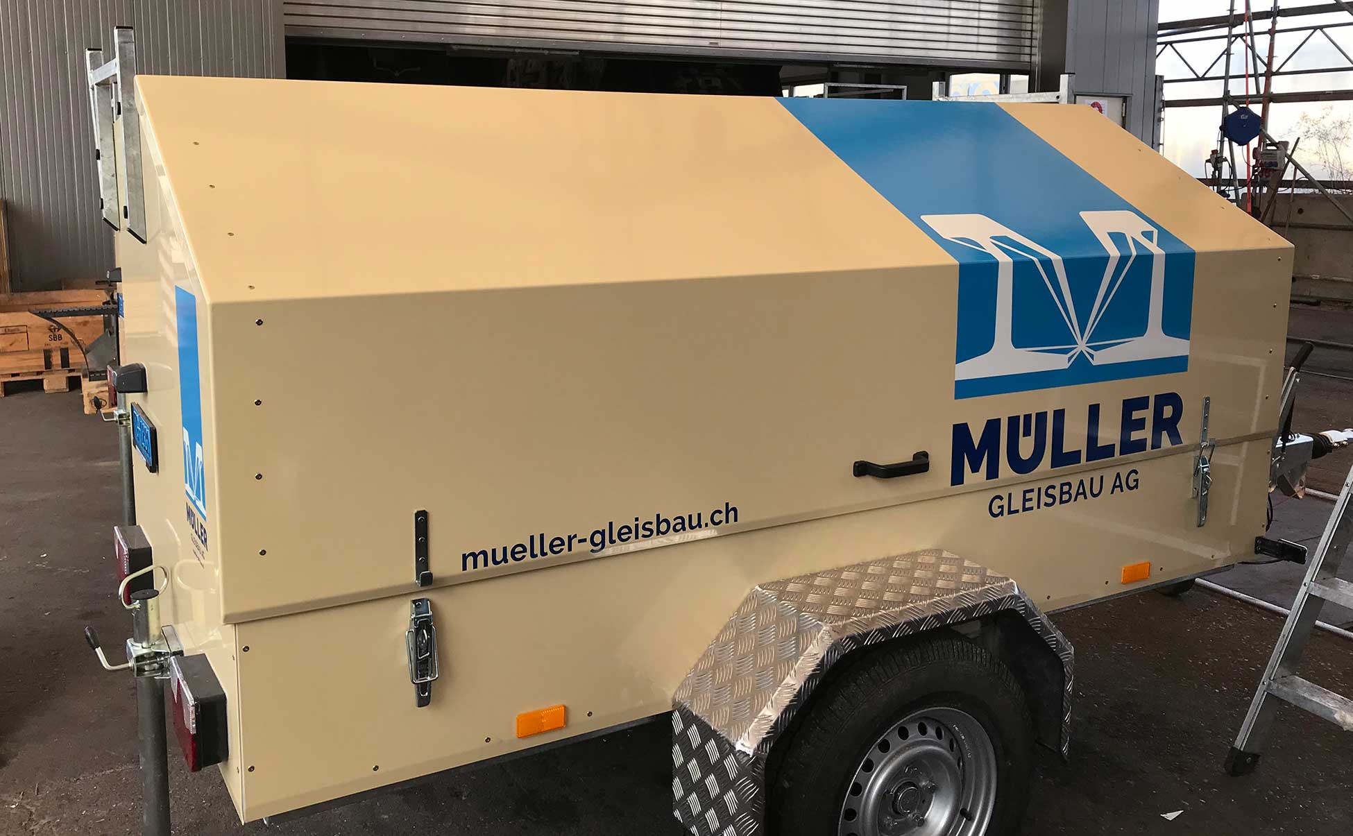 Müller Gleisbau Fahrzeugflotte